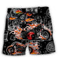 Motorcycle Whiskey Lover Beach Shorts For Outdoor Adventures And Thoughtful Seasonal Gifts