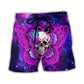 Skull Butterfly Snake Lighting Flower Beach Shorts Artwork View For Seaside Trips And Casual Style