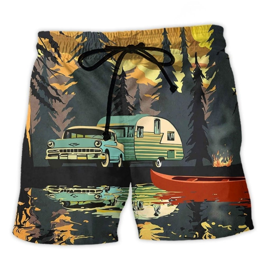 Camping Nursing Fun Beach Shorts For Outdoor Adventures And Thoughtful Seasonal Gifts