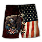 Eagle Patriotic Unity Tribute Beach Shorts Print View For Coastal Escapes And Casual Outings