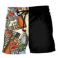 Wine Hunting Bourbon Lover Beach Shorts For Beach Trips And Relaxed Vacation Styling