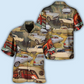 Vibrant Cars Hawaiian Shirt For Coastal Travel, Casual Events, And Comfortable Summer Wear