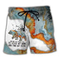 Camping Into Forest Relax Mind Beach Shorts For Beach Trips And Relaxed Vacation Styling