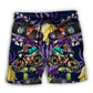 Hot Rod Mountain Biking Lover Beach Shorts Design View For Poolside Relaxation And Holiday Trips