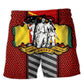 Vietnam Veteran Blood Sweat Tears Tribute Beach Shorts Pattern Detail For Sunny Outdoor Activities