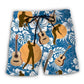 Guitar Golf Lover Beach Shorts Design View For Comfortable Resort And Beach Styling