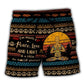Peace Love Light Empowered Yoga Beach Shorts Design Detail For Weekend Getaways And Beach Days
