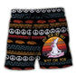 Unicorn Fun Playful Beach Shorts For Summer Vacation And Coastal Travel