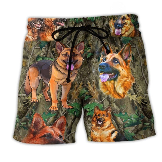 Dog Hunting Lover Beach Shorts For Sunny Holidays And Comfortable Daily Styling