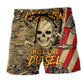 Skull Real Men Diesel Lover Beach Shorts For Sunny Holidays And Comfortable Daily Styling
