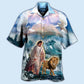 Lion Faith Peace Hawaiian Shirt For Vacation Days And Relaxed Coastal Outings