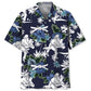 Judo Blue Nature Hawaiian Shirt For Cruise Journey, Resort Escape, And Summer Event Style