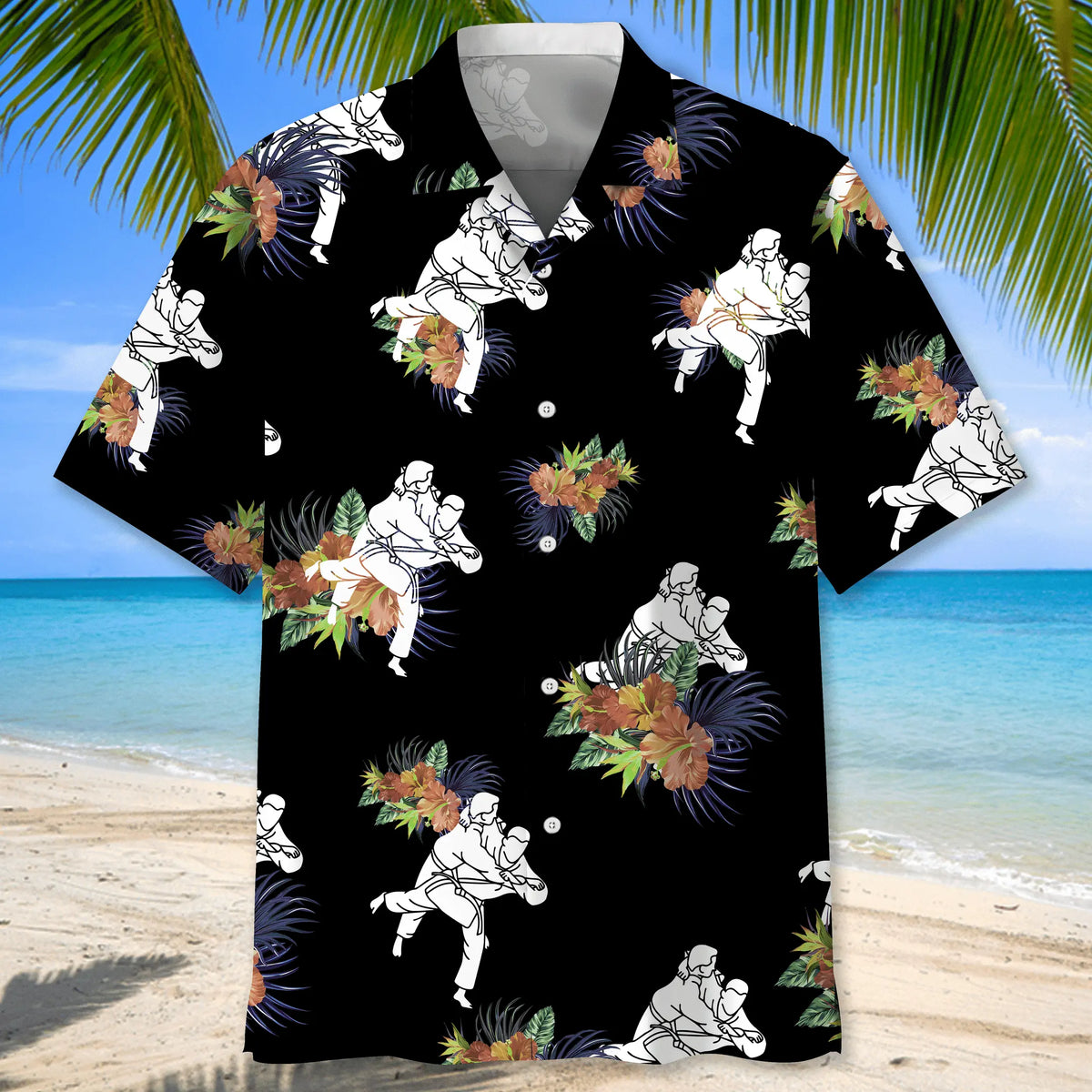 Judo Nature Hawaiian Shirt For Beach Days, Summer Outings, And Thoughtful Gift Giving