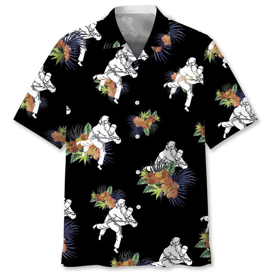 Judo Nature Hawaiian Shirt For Beach Days, Summer Outings, And Thoughtful Gift Giving