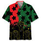 Juneteenth Black Freedom Pride Hawaiian Shirt For Beachside Event, Resort Holiday, And Daily Summer Wear