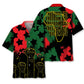 Juneteenth Black Freedom Pride Hawaiian Shirt For Island Getaway And Casual Wear