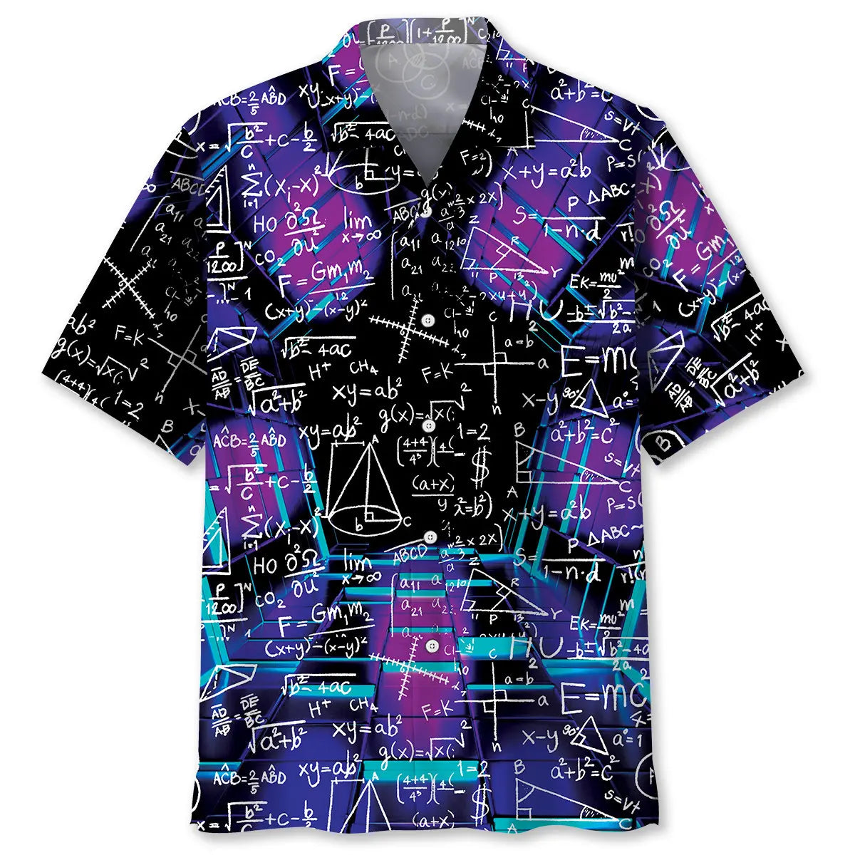 Just In Case You Forgot All The Math Formulas Hawaiian Shirt For Summer Road Trip And Travel Ready Style