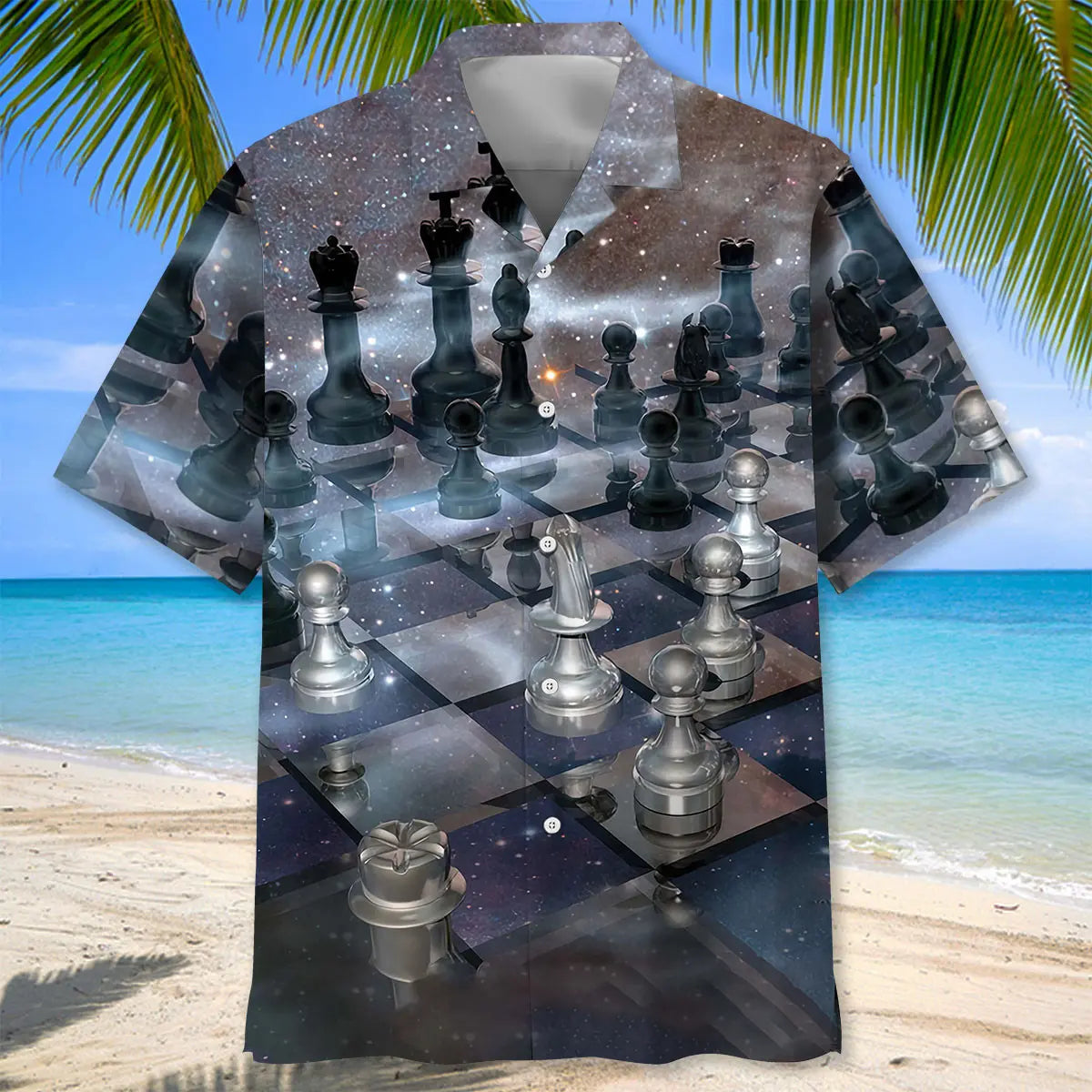 Just Play Chess Hawaiian Shirt For Beachside Event, Seasonal Celebration, And Vacation Style