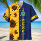 Kansas Sunflowers Proud State Hawaiian Shirt For Poolside Gatherings And Resort Wear
