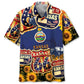 Hawaiian Shirt / Adults / S Kansas Vintage State Hawaiian Shirt