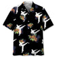Karate Nature Hawaiian Shirt For Coastal Travel, Casual Events, And Comfortable Summer Wear