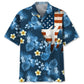 American Tropical Karate Hawaiian Shirt For Beach Days, Summer Outings, And Thoughtful Gift Giving