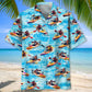 Kayak Racing Hawaiian Shirt For Coastal Travel, Casual Events, And Comfortable Summer Wear