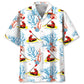 Kayaking White Hawaiian Shirt For Outdoor Adventures, Coastal Travel, And Comfortable Casual Style