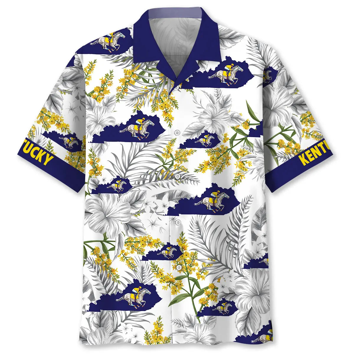 Kentucky State Proud Hawaiian Shirt For Tropical Holiday And Beachside Style