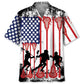 American Lacrosse Flag Hawaiian Shirt For Beach Days, Summer Outings, And Thoughtful Gift Giving