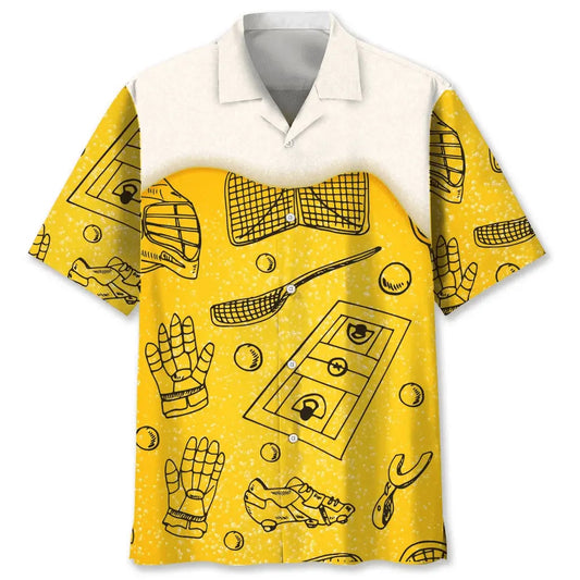 Lacrosse Beer Hawaiian Shirt For Beach Days, Summer Outings, And Thoughtful Gift Giving