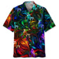 Colorful Lacrosse Hawaiian Shirt For Coastal Travel, Casual Events, And Comfortable Summer Wear