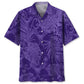 Lacrosse Purple Hawaiian Shirt For Sports Fans, Summer Outings, And Relaxed Vacation Wear