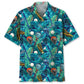 Tropical Lacrosse Leaves Hawaiian Shirt For Active Holidays, Resort Trips, And Warm Weather Gatherings