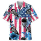 American Lacrosse Nature Hawaiian Shirt For Resort Trips, Coastal Parties, And Warm Weather Style