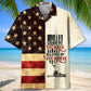 Land Free Brave Hawaiian Shirt For Beach Days, Summer Outings, And Thoughtful Gift Giving