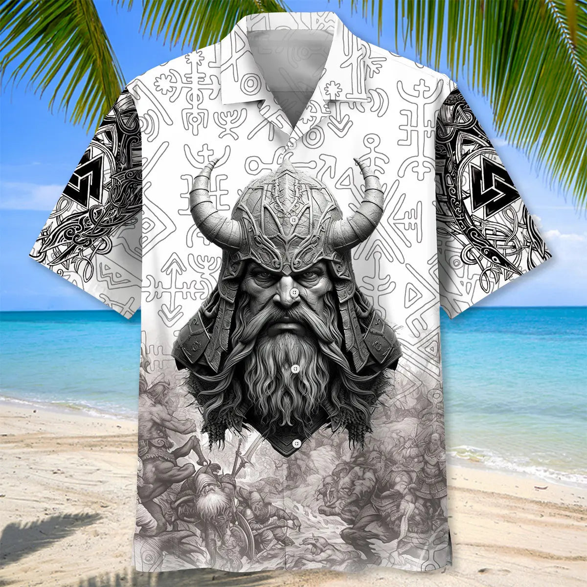 Legend Viking Hawaiian Shirt For Beach Days, Summer Outings, And Thoughtful Gift Giving