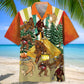 Camping Adventure Bigfoot Refreshment Hawaiian Shirt For Family Vacation, Cruise Journey, And Outdoor Comfort