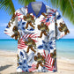 Fishing Adventure Bigfoot Hawaiian Shirt For Beachside Event And Comfortable Travel Wear