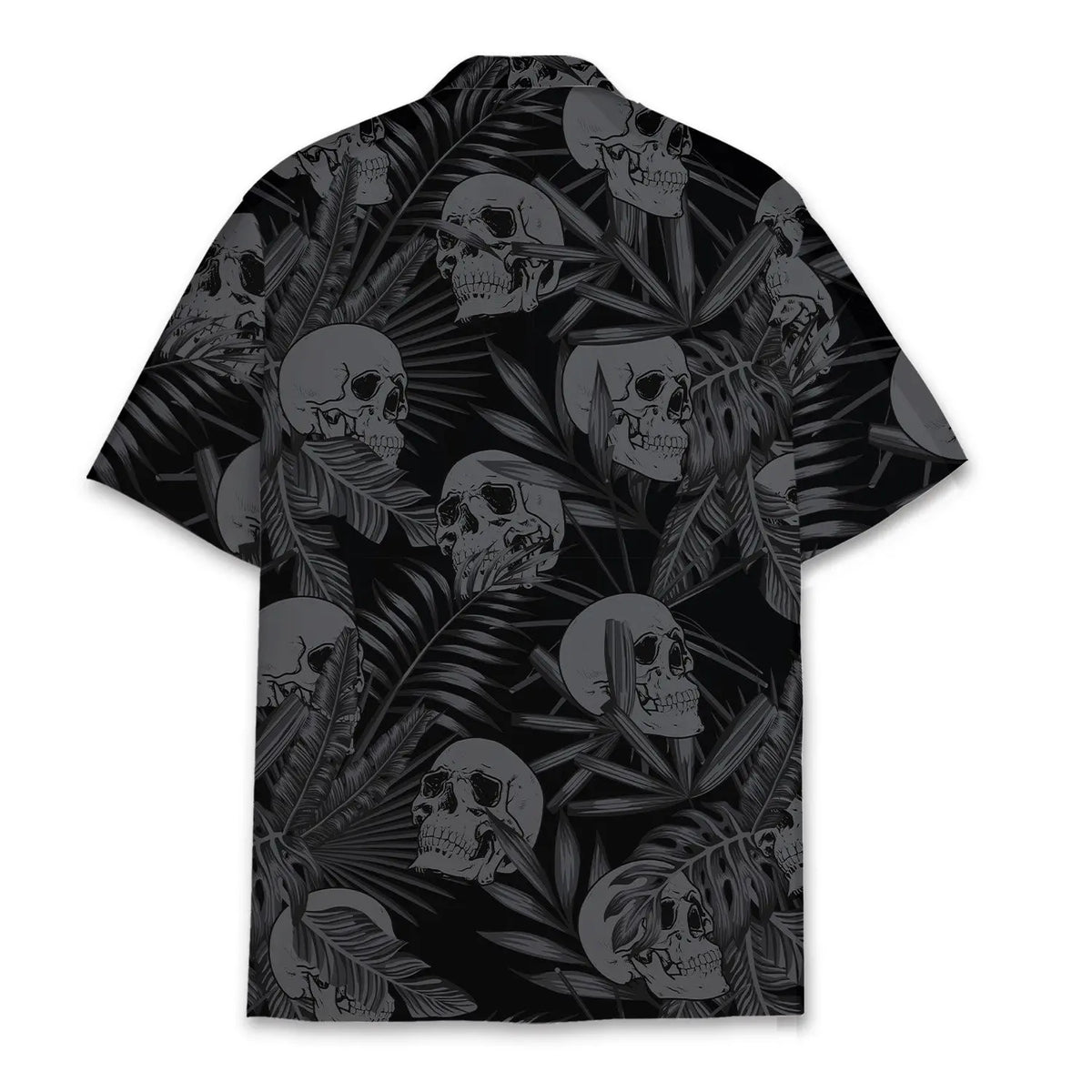 Island Skull Aloha Hawaiian Shirt For Mythic Art Lovers, Coastal Outings, And Thoughtful Gift Giving