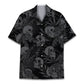 Island Skull Aloha Hawaiian Shirt For Mythic Art Lovers, Coastal Outings, And Thoughtful Gift Giving