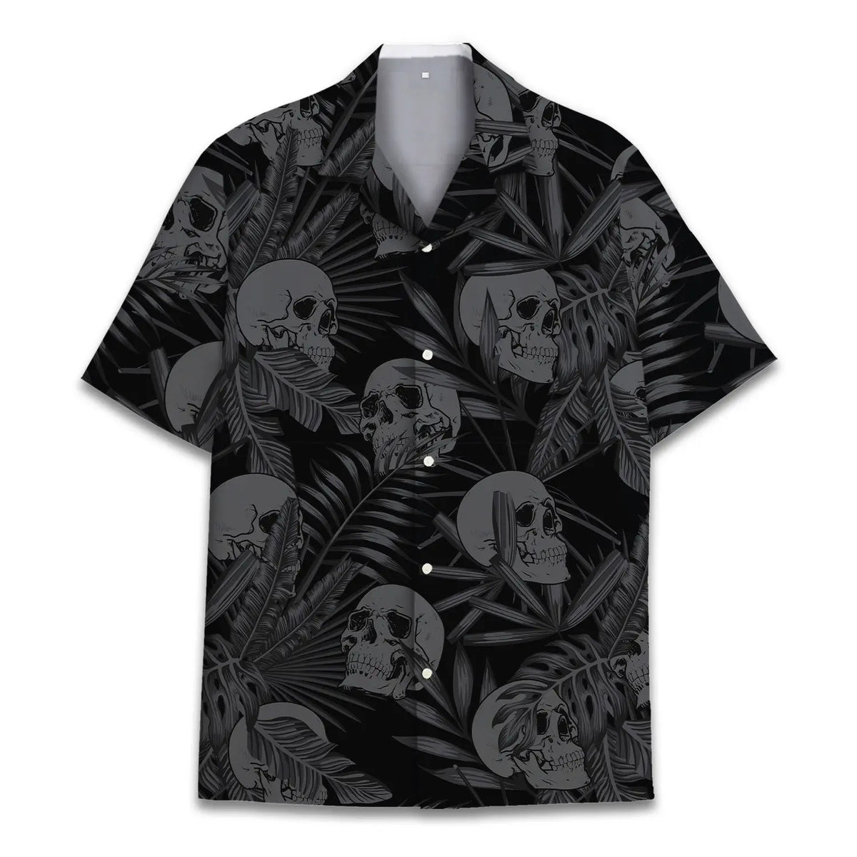 Island Skull Aloha Hawaiian Shirt For Mythic Art Lovers, Coastal Outings, And Thoughtful Gift Giving