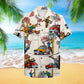 Island Lineman Bucket Truck Pattern Aloha Hawaiian Shirt For Motorsport Events, Beach Travel, And Thoughtful Gift Giving