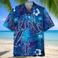 Tropical Lobster Hawaiian Shirt For Island Vacations, Weekend Events, And Relaxed Everyday Outfits