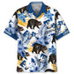 Louisiana State Bear Proud Hawaiian Shirt For Warm Weather Outing, Coastal Adventure, And Casual Wear