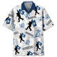 Louisiana Bigfoot Hawaiian Shirt For Resort Trips, Coastal Parties, And Warm Weather Style