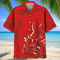 Guitar Creative Pattern Hawaiian Shirt For Resort Trips, Coastal Parties, And Warm Weather Style