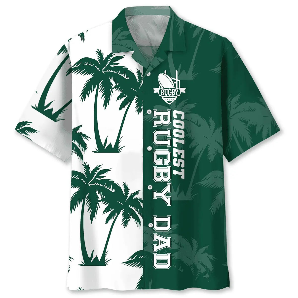 Watching Son Play Rugby Hawaiian Shirt For Outdoor Adventures, Coastal Travel, And Comfortable Casual Style