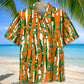 Lucky Irish Saint Patrick's Day Hawaiian Shirt For Island Vacations, Resort Wear, And Relaxed Seasonal Style