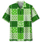Lucky Irish Saint Patrick's Day Hawaiian Shirt For Beach Days, Summer Outings, And Thoughtful Gift Giving